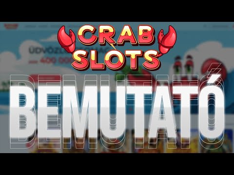 CrabSlots Casino bemutató