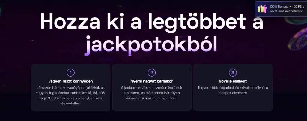Immerion kaszinó jackpot bónusz bemutató, háromlépéses útmutató a jackpot eléréséhez, játékautomatákkal való részvétel, nyerési esélyek növelése.