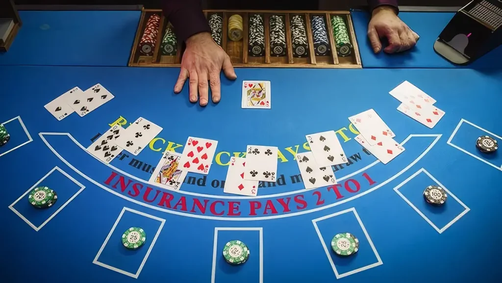 Live blackjack