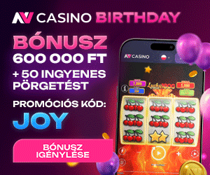 NV Casino születésnapi bónusz banner