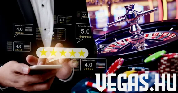 vegas.hu vélemények borítókép, online kaszinó értékelések, csillagos visszajelzések és játékhangulat