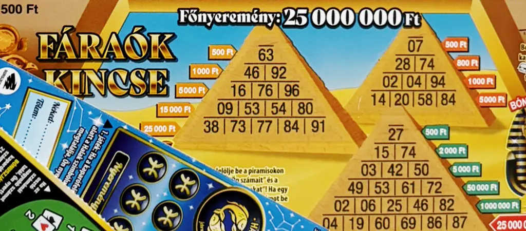 Sz&iacute;nes kapar&oacute;s sorsjegyek t&ouml;bbf&eacute;le t&eacute;m&aacute;val &eacute;s nyerem&eacute;nykateg&oacute;ri&aacute;val, amelyek a gyors j&aacute;t&eacute;k&eacute;lm&eacute;nyt &eacute;s az azonnali nyer&eacute;si lehetős&eacute;g n&eacute;pszerűs&eacute;g&eacute;t szeml&eacute;ltetik