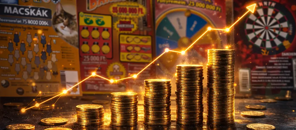 Kapar&oacute;s sorsjegy tr&uuml;kk&ouml;k &eacute;s nyer&eacute;si es&eacute;lyek &ouml;sszef&uuml;gg&eacute;se, RTP &eacute;s statisztikai val&oacute;sz&iacute;nűs&eacute;g szeml&eacute;ltet&eacute;se