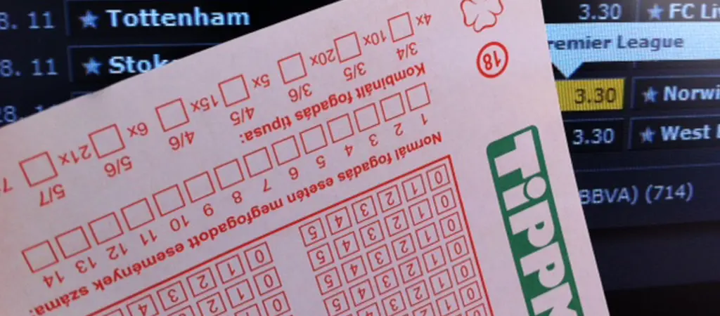 Tippmix szelvény sportesemények oddsai előtt, várható nyereményhez kapcsolódó helyzetben