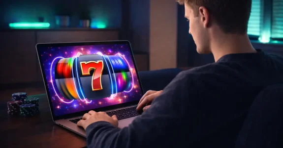 F&eacute;rfi laptopon online nyerőg&eacute;pen j&aacute;tszik, online kaszin&oacute; kezdőknek &uacute;tmutat&oacute; t&eacute;m&aacute;ban