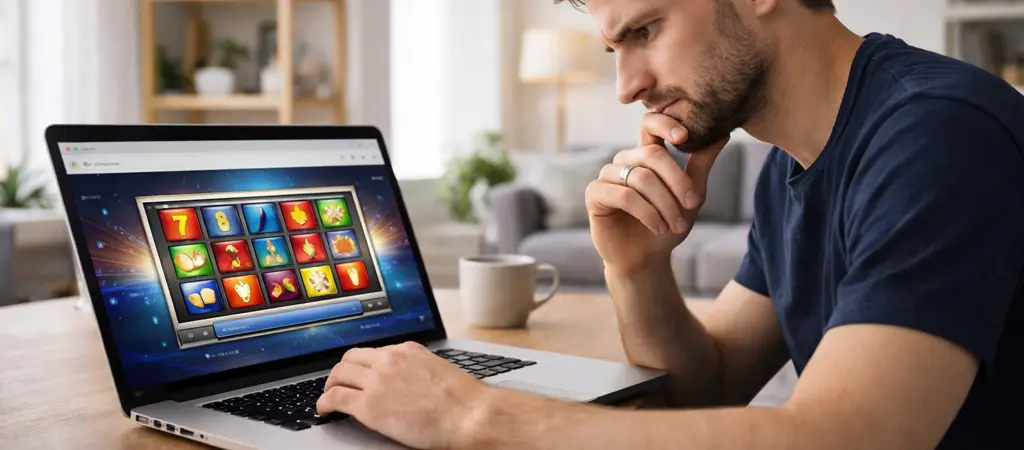 F&eacute;rfi laptopon online kaszin&oacute; nyerőg&eacute;pet n&eacute;z, RTP jelent&eacute;se &eacute;s műk&ouml;d&eacute;se magyar online kaszin&oacute;ban