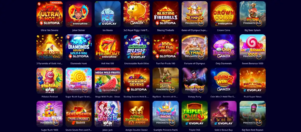 Slotoro online kaszin&oacute; nyerőg&eacute;pek &eacute;s slot j&aacute;t&eacute;kok sz&eacute;les v&aacute;laszt&eacute;ka a j&aacute;t&eacute;kplatform fel&uuml;let&eacute;n