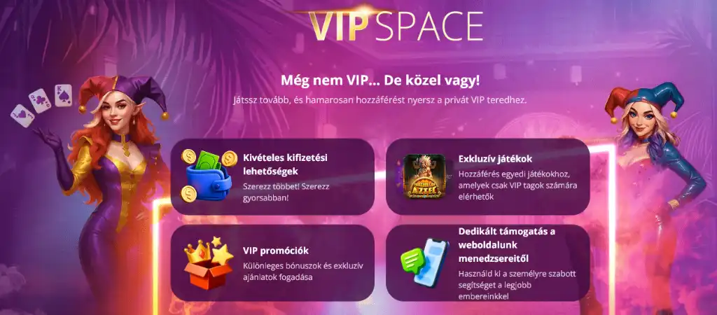 Slotoro kaszin&oacute; VIP program &eacute;s exkluz&iacute;v b&oacute;nusz aj&aacute;nlatok a magas t&eacute;tekkel j&aacute;tsz&oacute; j&aacute;t&eacute;kosok sz&aacute;m&aacute;ra