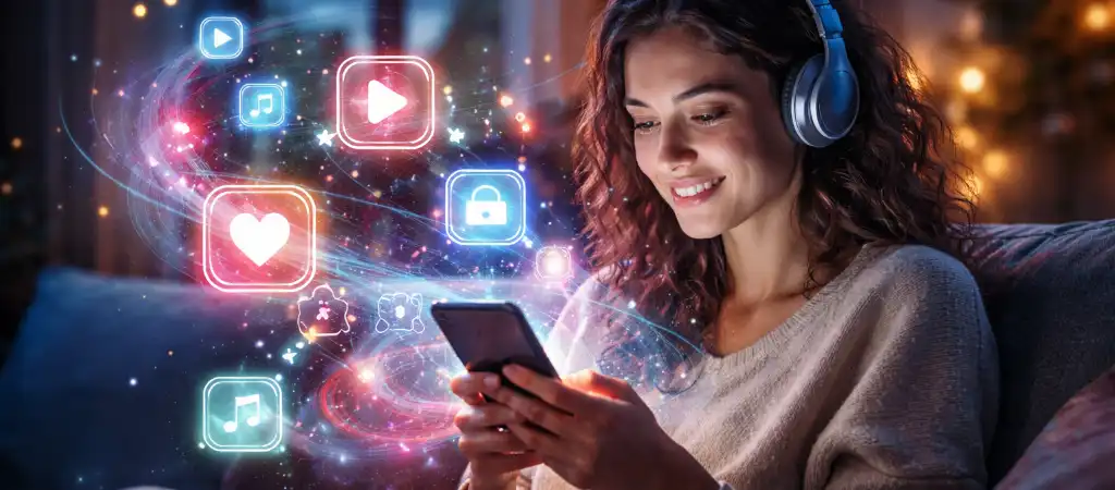 AI alapú személyre szabott online szórakoztatás Magyarországon mobilhasználattal és digitális élménnyel