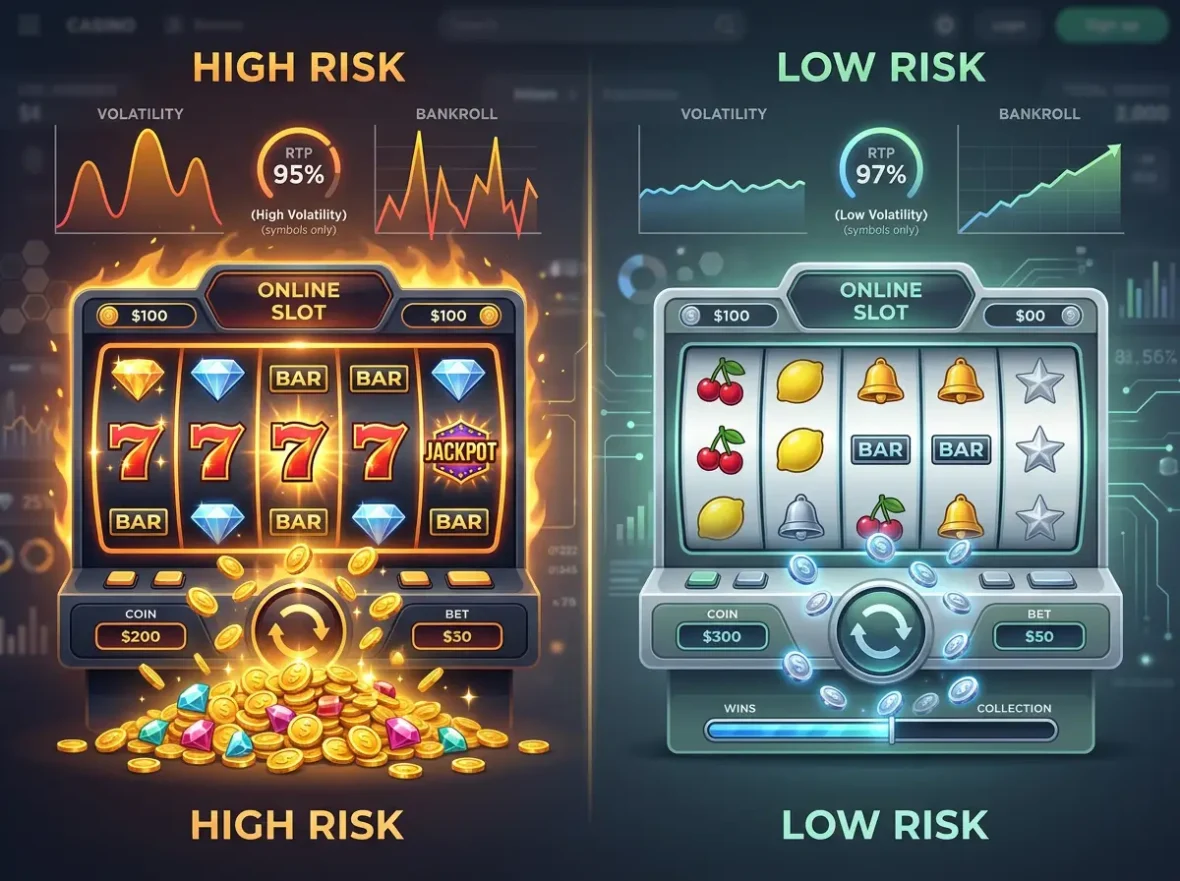 Stratégiák nyerőgép-játékosoknak: magas és alacsony kockázat